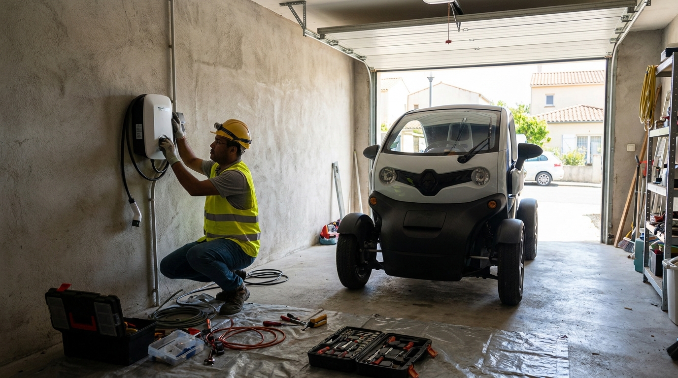 Instalacao de carregador de carro eletrico profissional em Goiânia‑GO